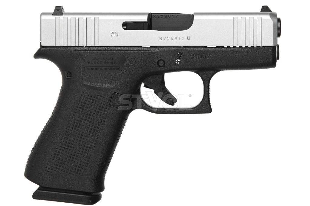 Спортивный пистолет Glock 43X 9мм (9х19) SILVER Фото 2