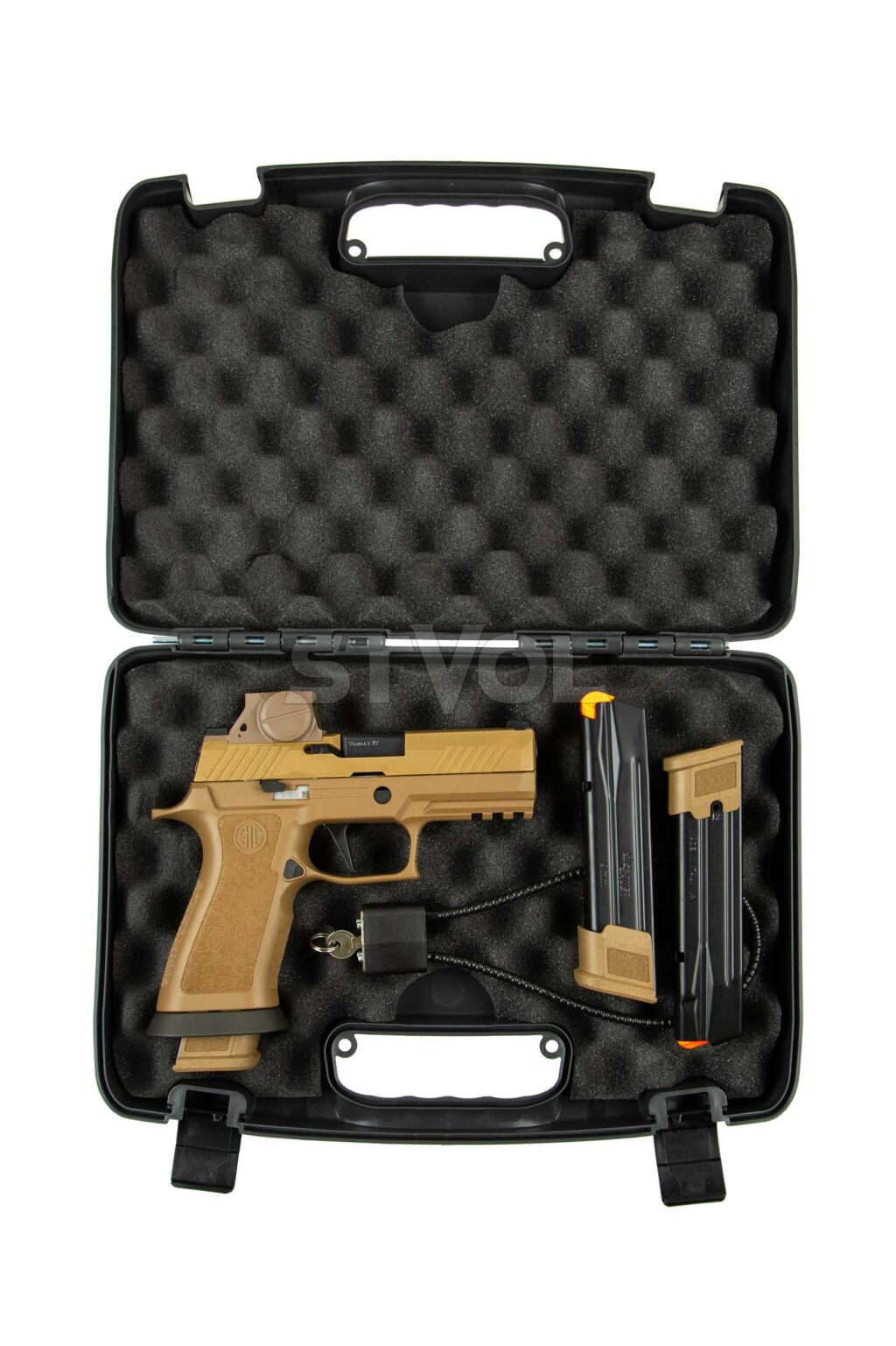 Пистолет спортивный Sig Sauer M18X 9MM, 3.9IN, X-SERIES, COY, ROMEOM17, (3) 21RD STEEL MAG Фото 2