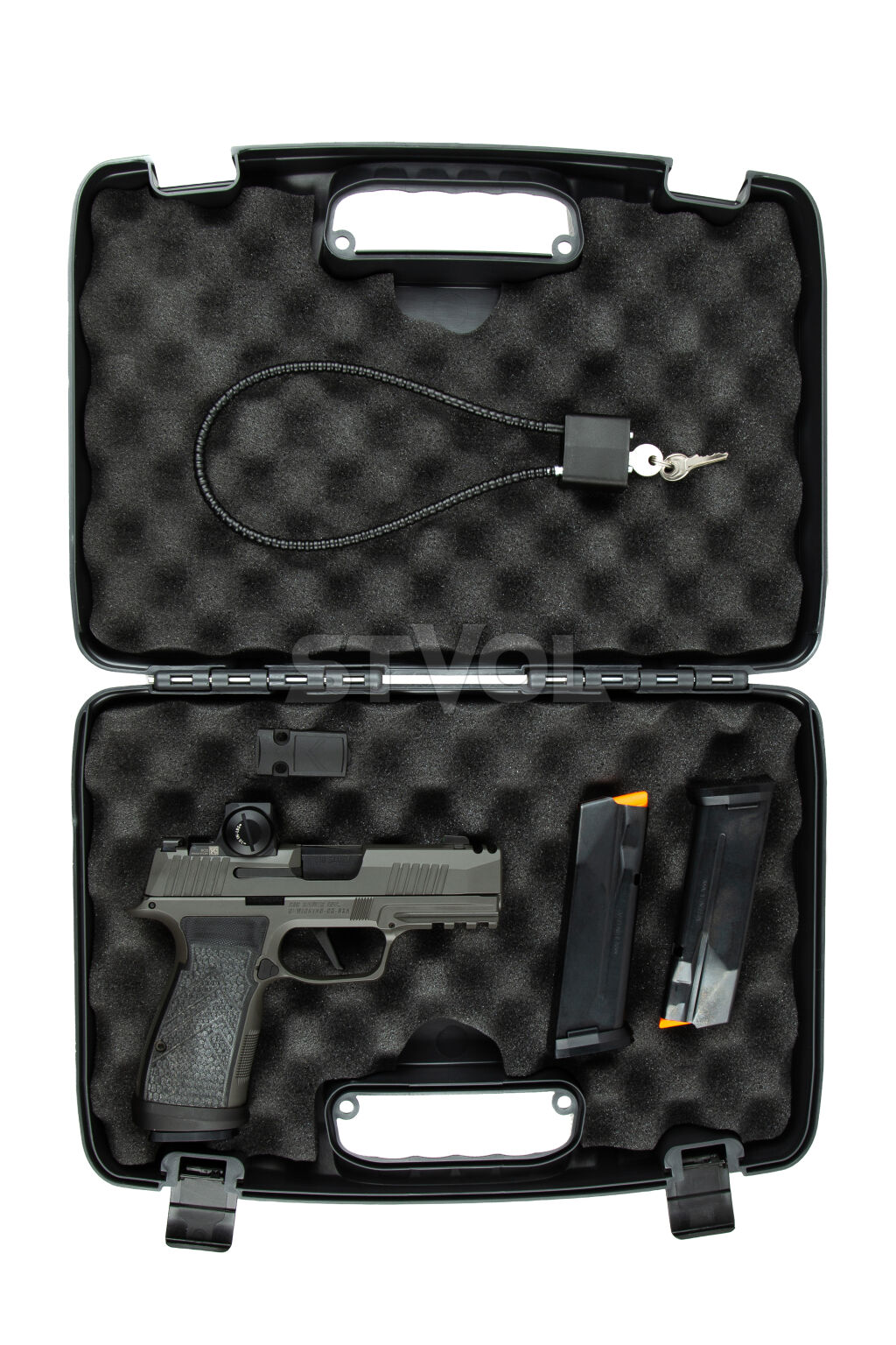 Пистолет спортивный Sig Sauer P365 AXG LEGION 9мм, прицел ROMEO X COMPACT, (3) 17RD STEEL MAG, GRAY Фото 9