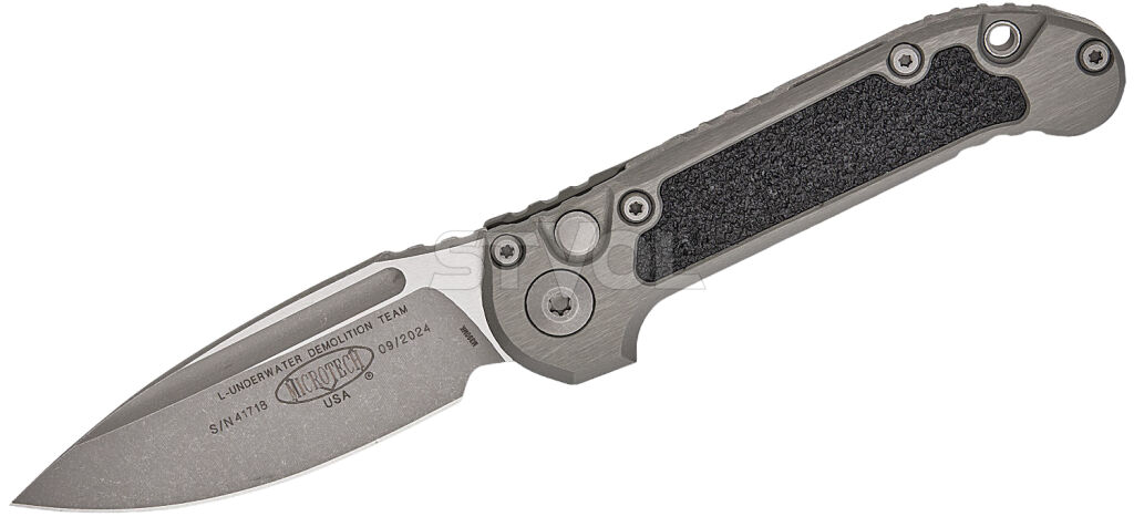 Нож Microtech L.U.D.T. S/E  Gen III,  apoc клинок, руків'я  natural clear фото